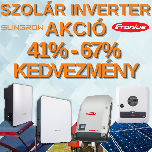 Szolár inverter akció